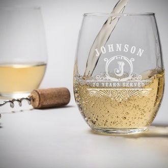 Oakmont Personalized Spiegelau IPA Glass (Custom Product):  Wine Glasses