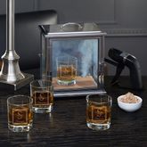 Viski Alchemi Smoked cocktail Set, Glass Carafe with Smoker Pellets,  Whiskey Smoker, Father's Day Gifts, Old Fashioned, Bourbon, Drink Smoker  Infuser Kit, Recipe Book, 5 Piece Set
