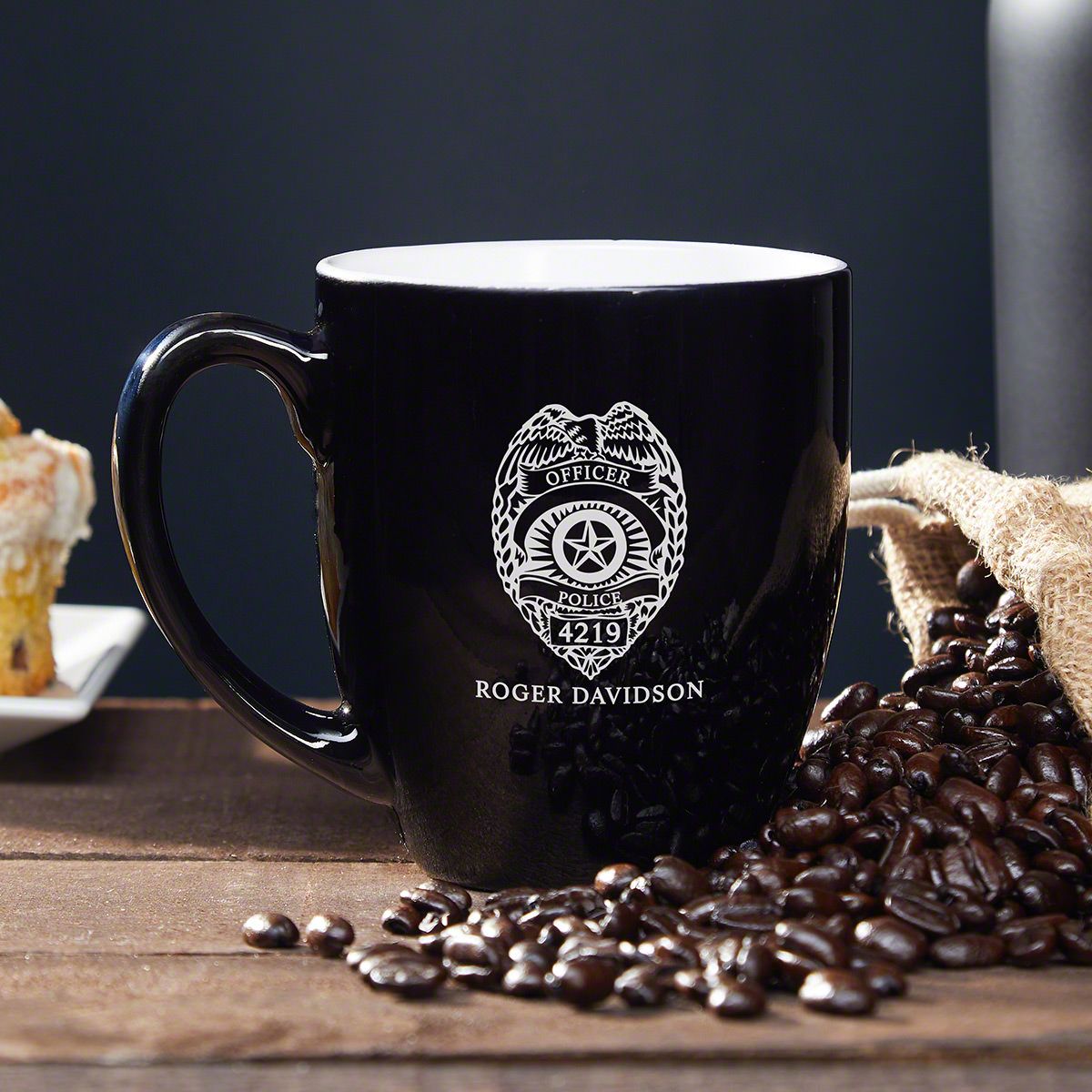 Rogue River Coffee Mug I Like Big Busts Cop Car Novelty Cup Great Gift Idea for Police Officer Law Enforcement PD (Busts)