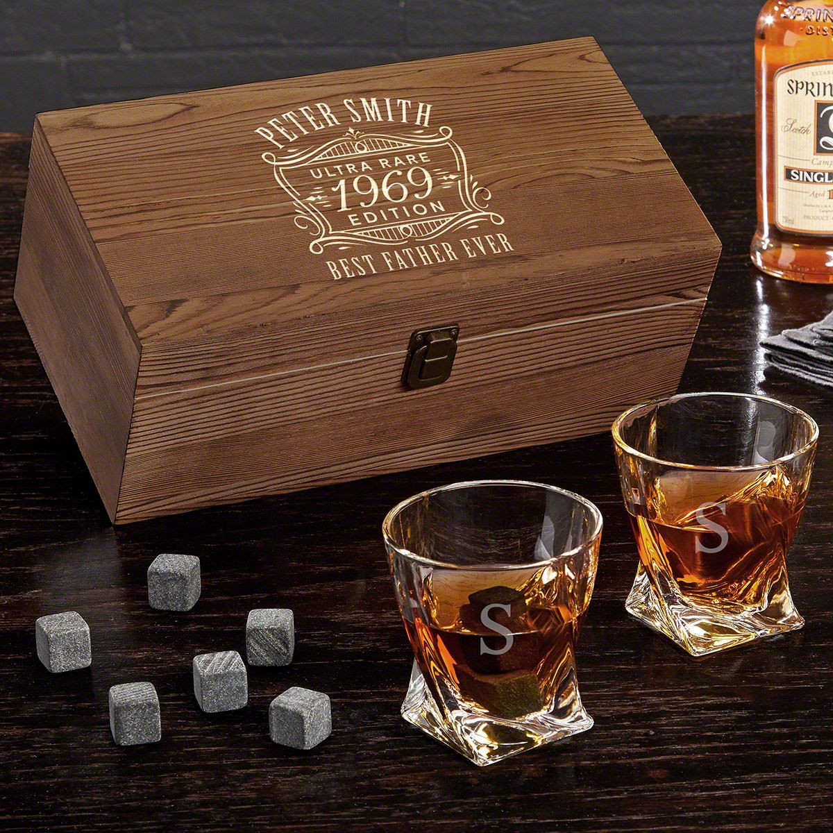 Whiskey 4 XL Cubes Gift Set