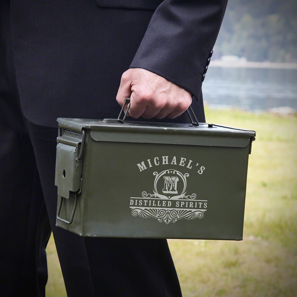 Personalized 50 Cal Ammo Can - Carraway