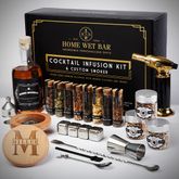Viski Alchemi Smoked cocktail Set, Glass Carafe with Smoker Pellets,  Whiskey Smoker, Father's Day Gifts, Old Fashioned, Bourbon, Drink Smoker  Infuser Kit, Recipe Book, 5 Piece Set