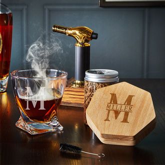 Whiskey Cocktail Smoker Kit, OGEDNAC Old Fashioned Smoker Kit with Torch, 4  Flavors Wood Chips, Groomsmen Wedding Gifts for Bourbon Lovers, Drink  Smoker Gifts for Men, Father, Dad, Husband, No Butane 