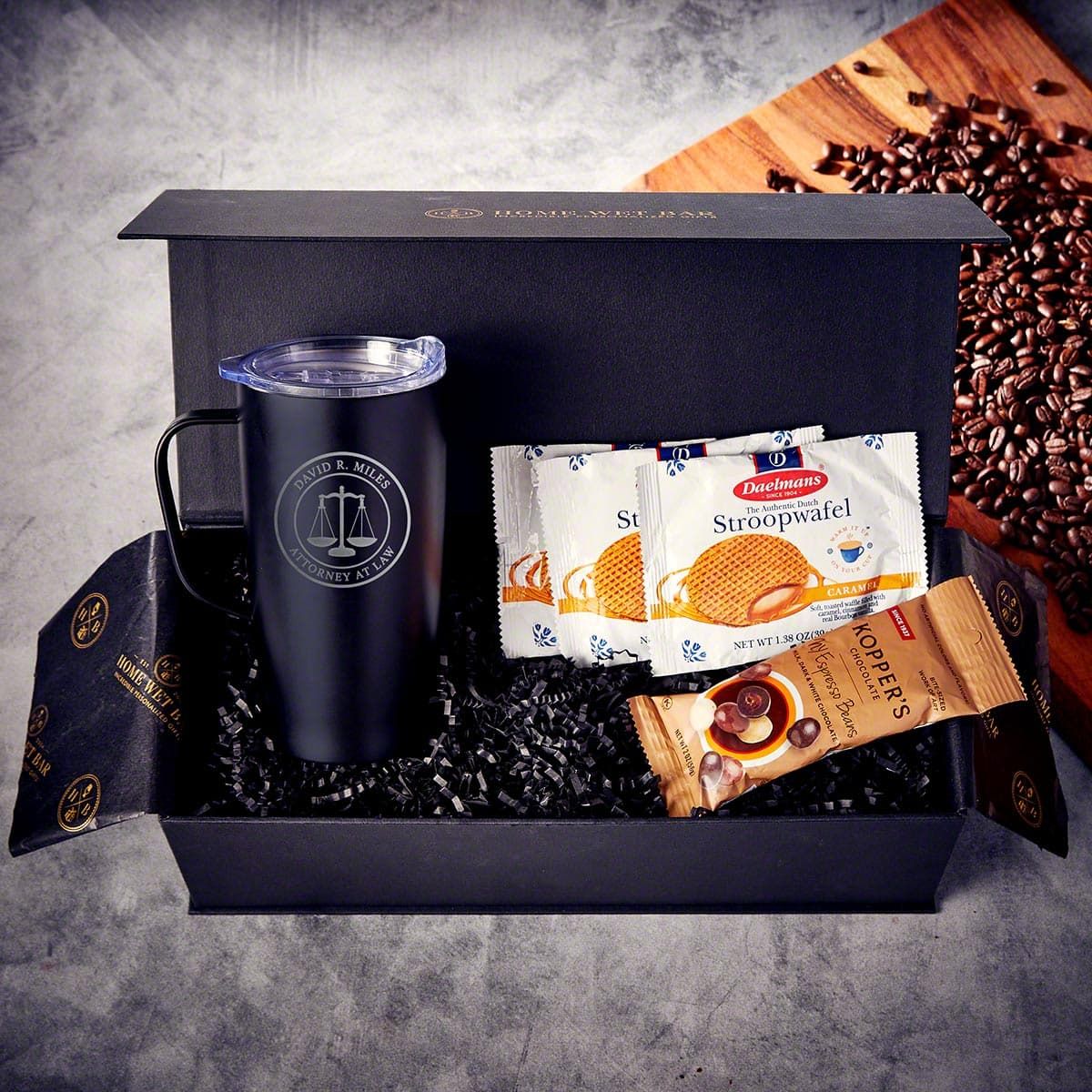 Personalized Lawyer Gifts Luxury Coffee Tumbler Box Set - 6pc