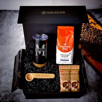 Oakmont Personalized 6 PC Luxury Coffee Mug Gift Set Home Wet Bar Customize: Yes