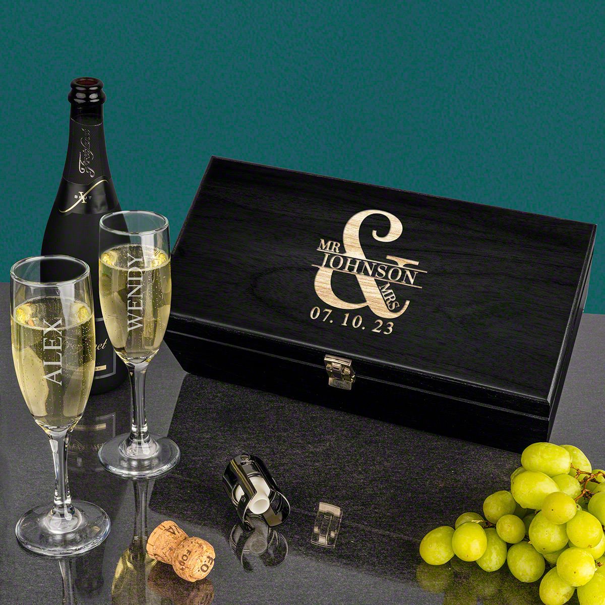 Gift Box Champagne 3, Regalos Personalizados