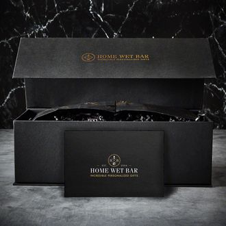 Home Wet Bar Classic Monogram Luxury 11Pc Custom Cocktail Smoker Kit