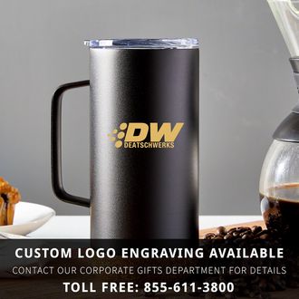 Custom Engraved 16oz Stainless Steel Mug, Design: CUSTOM - Everything Etched